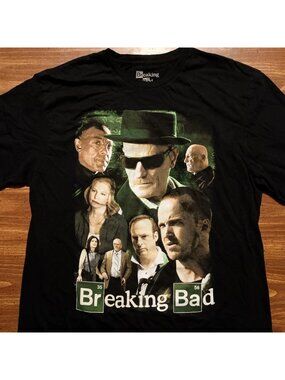 Breaking Bad T-shirt - Large // TV show series fan merch tee shirt